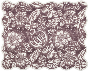 Matouk Granada Thistle Oblong Placemat - Set 4